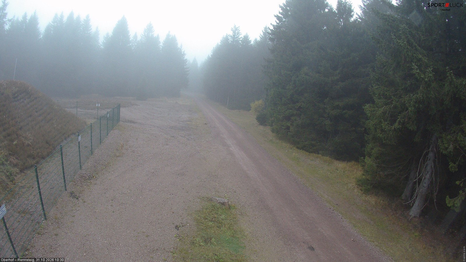 Archived image Webcam Hiking trail Rennsteig