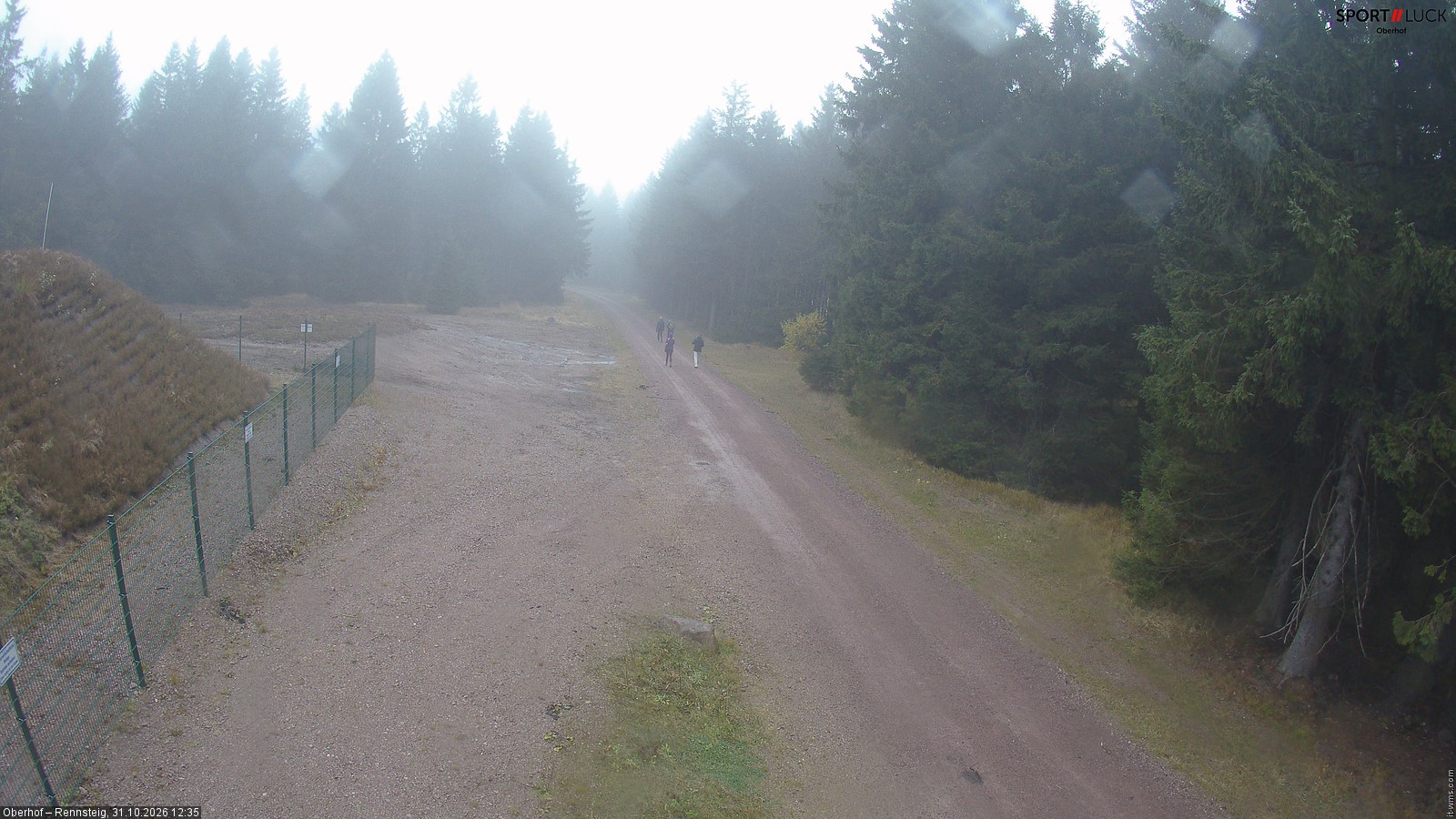 Archived image Webcam Hiking trail Rennsteig