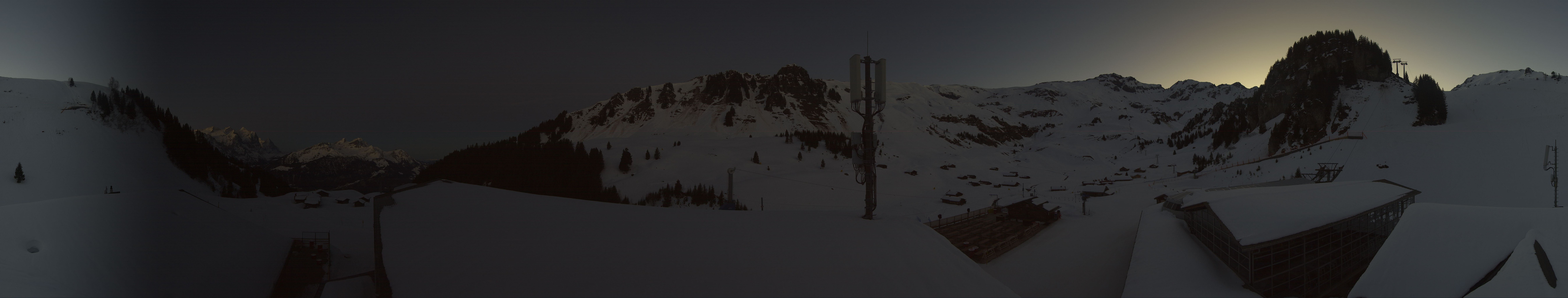 Archived image Webcam Maegisalp Meiringen Hasliberg Roundshot