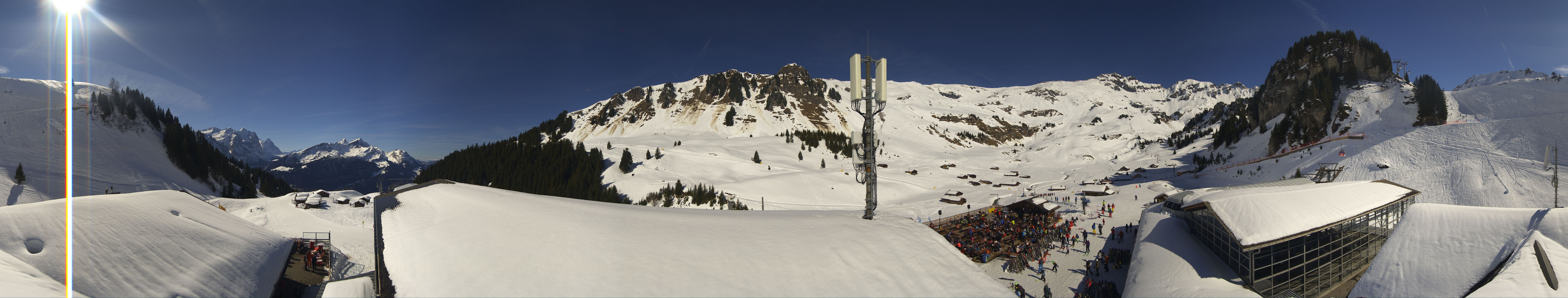 Archived image Webcam Maegisalp Meiringen Hasliberg Roundshot