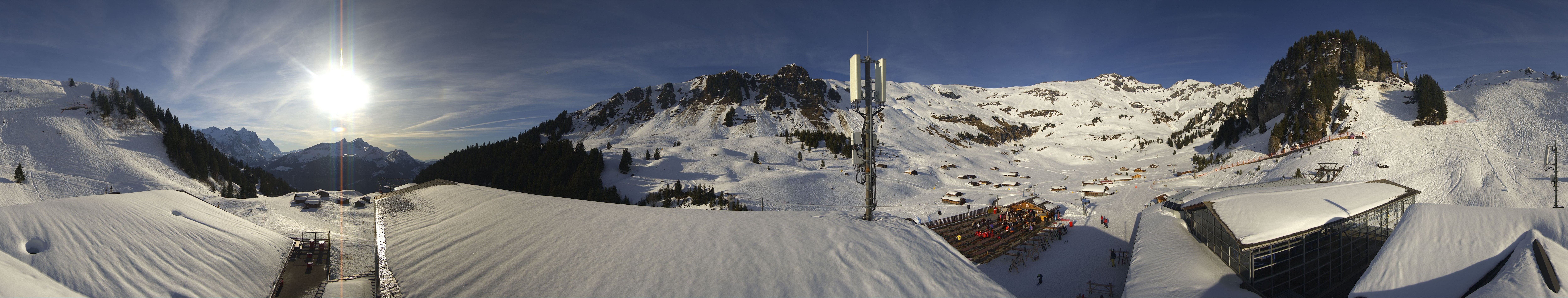 Archived image Webcam Maegisalp Meiringen Hasliberg Roundshot