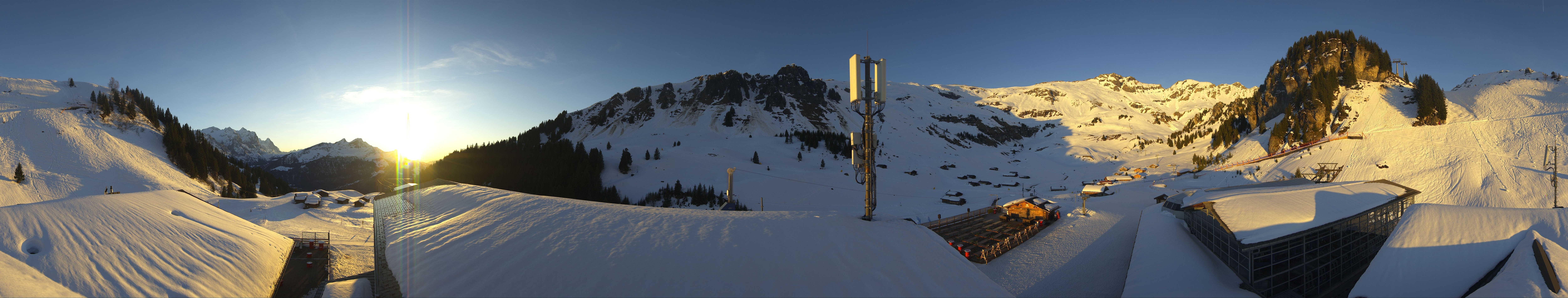 Archived image Webcam Maegisalp Meiringen Hasliberg Roundshot