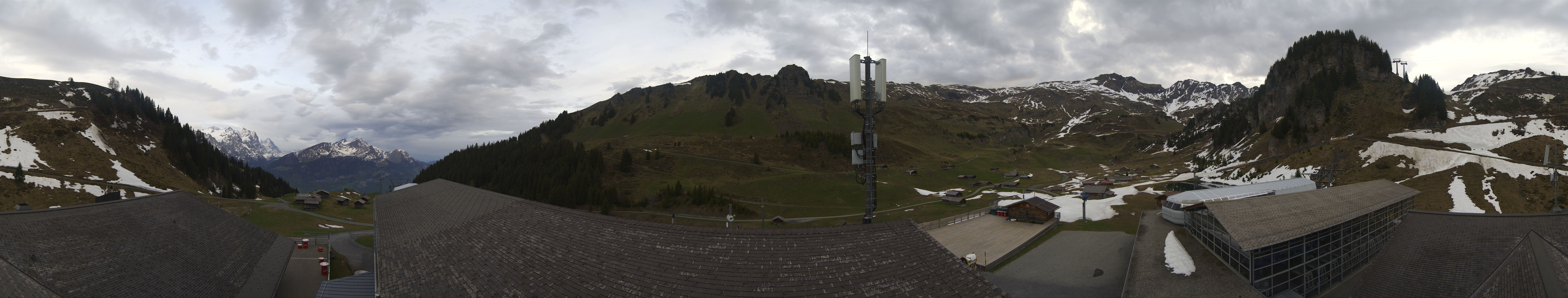 Archived image Webcam Maegisalp Meiringen Hasliberg Roundshot