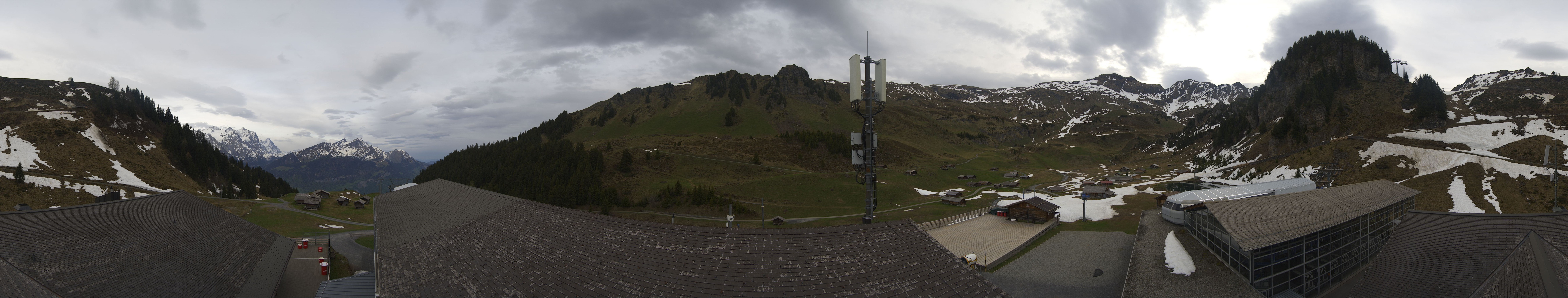 Archived image Webcam Maegisalp Meiringen Hasliberg Roundshot