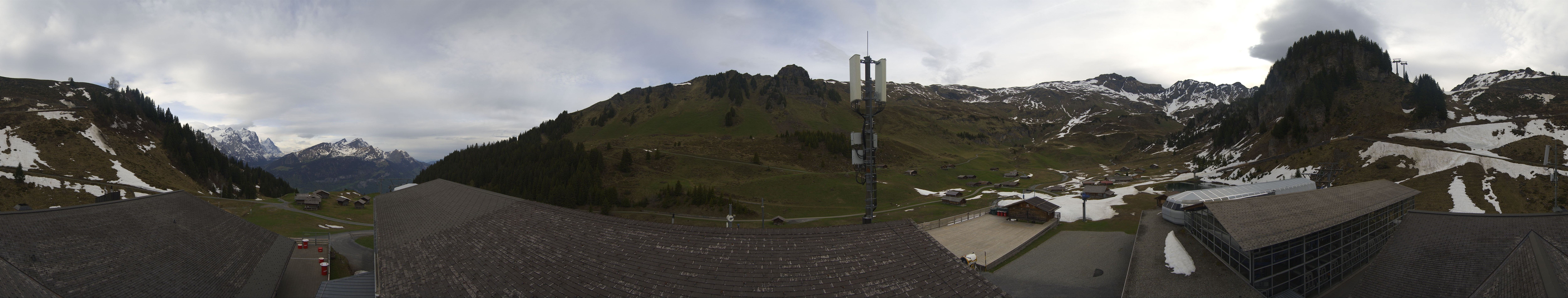 Archived image Webcam Maegisalp Meiringen Hasliberg Roundshot