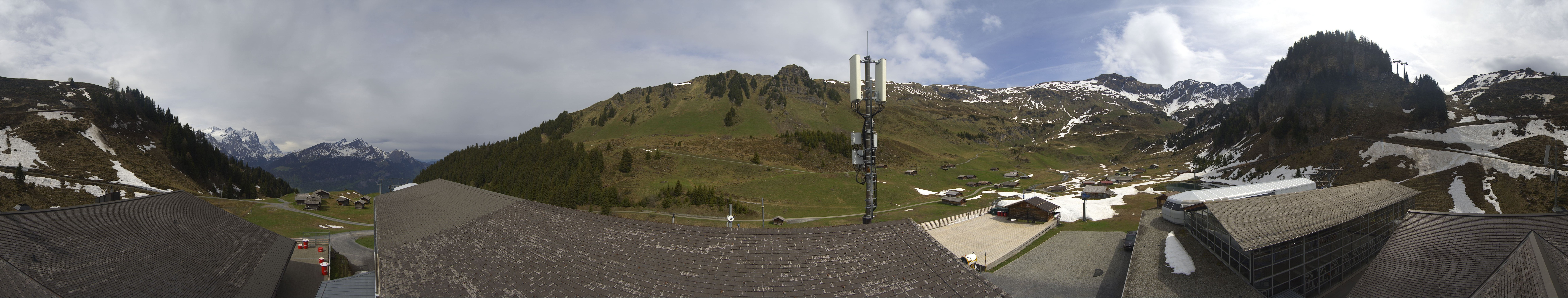 Archived image Webcam Maegisalp Meiringen Hasliberg Roundshot