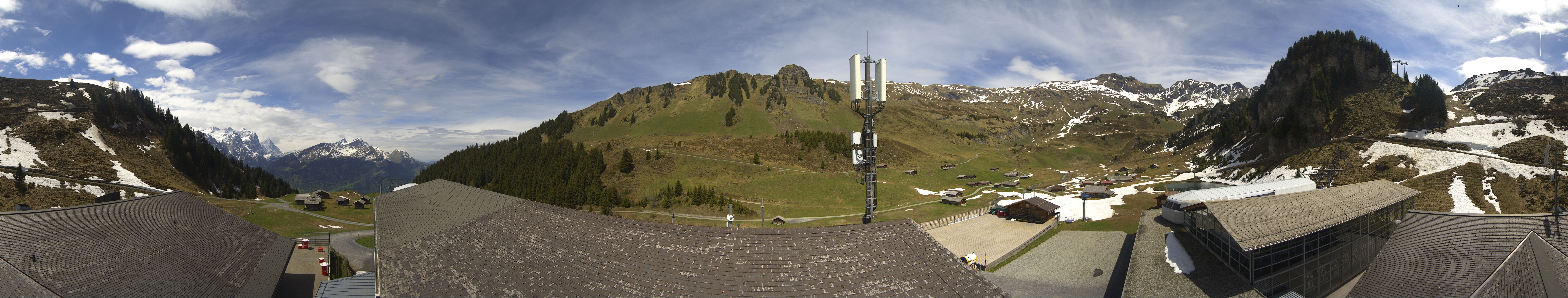 Archived image Webcam Maegisalp Meiringen Hasliberg Roundshot
