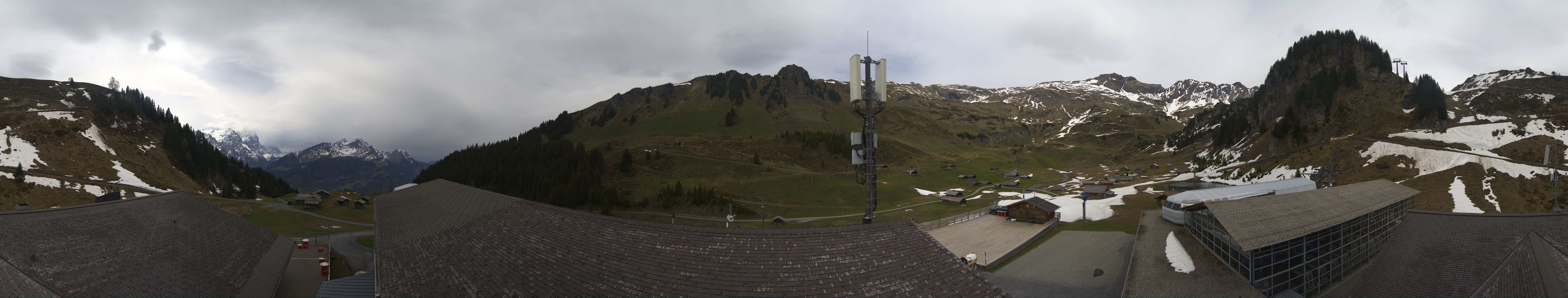 Archived image Webcam Maegisalp Meiringen Hasliberg Roundshot