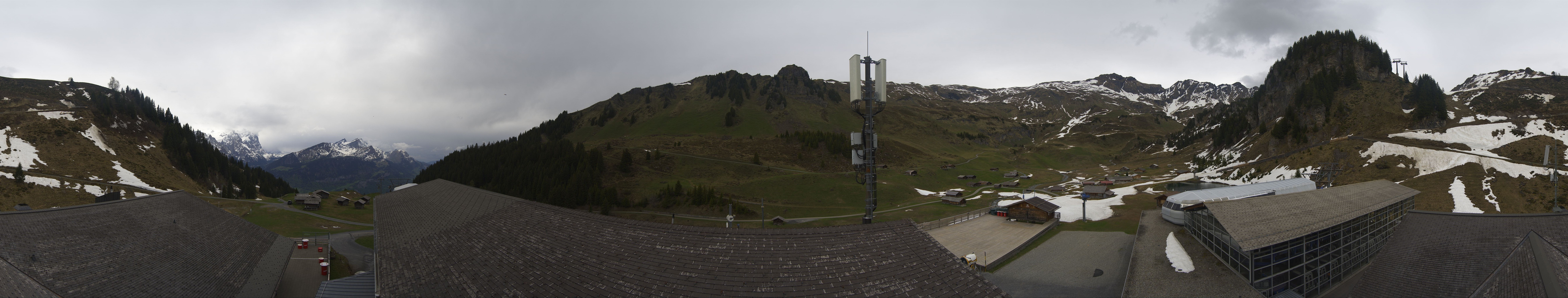 Archived image Webcam Maegisalp Meiringen Hasliberg Roundshot