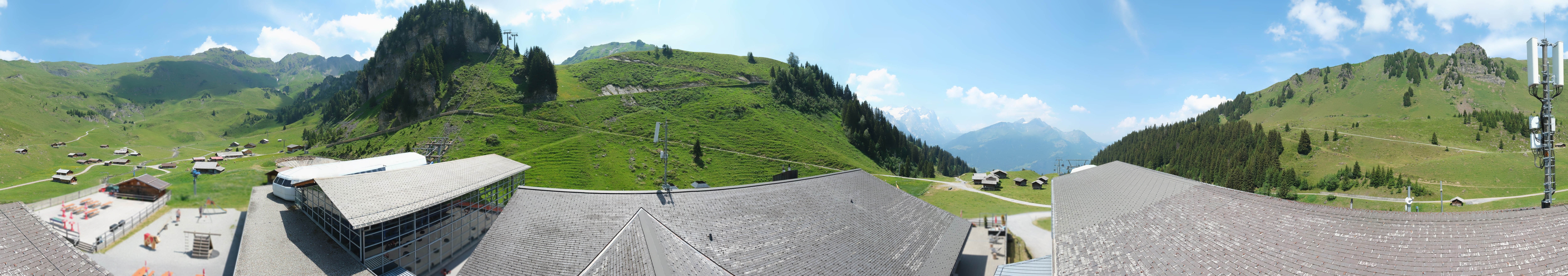 Archived image Webcam Maegisalp Meiringen Hasliberg Roundshot
