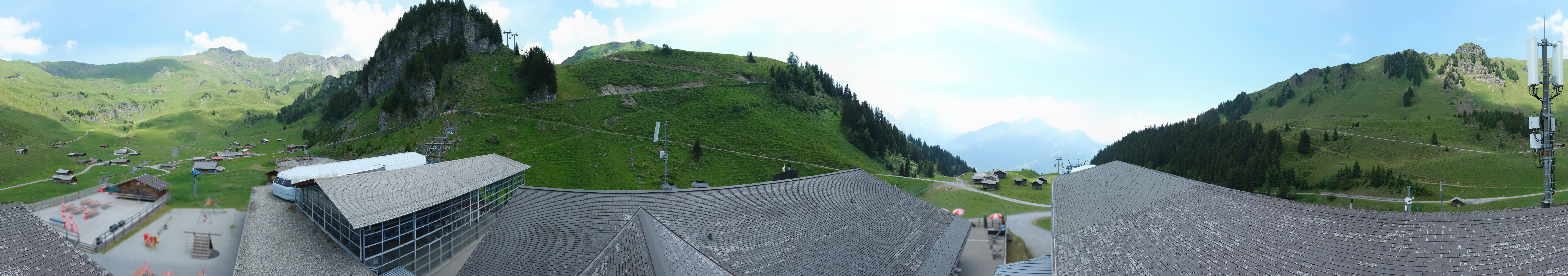 Archived image Webcam Maegisalp Meiringen Hasliberg Roundshot