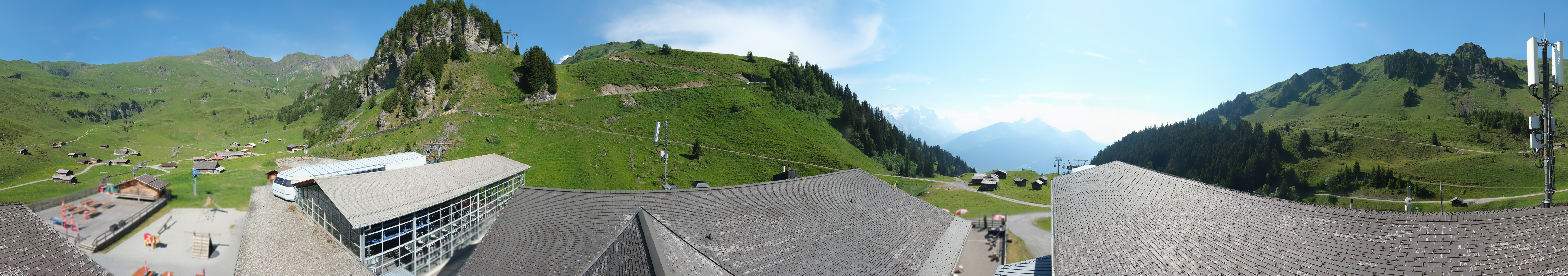 Archived image Webcam Maegisalp Meiringen Hasliberg Roundshot