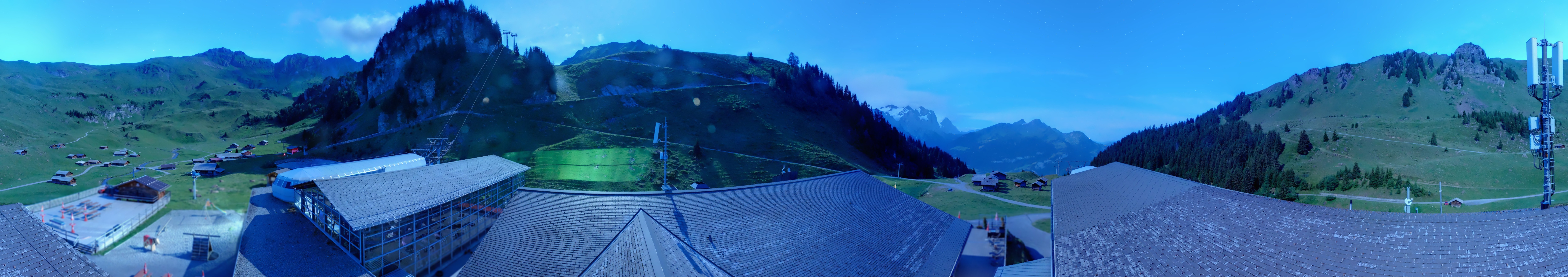 Archived image Webcam Maegisalp Meiringen Hasliberg Roundshot