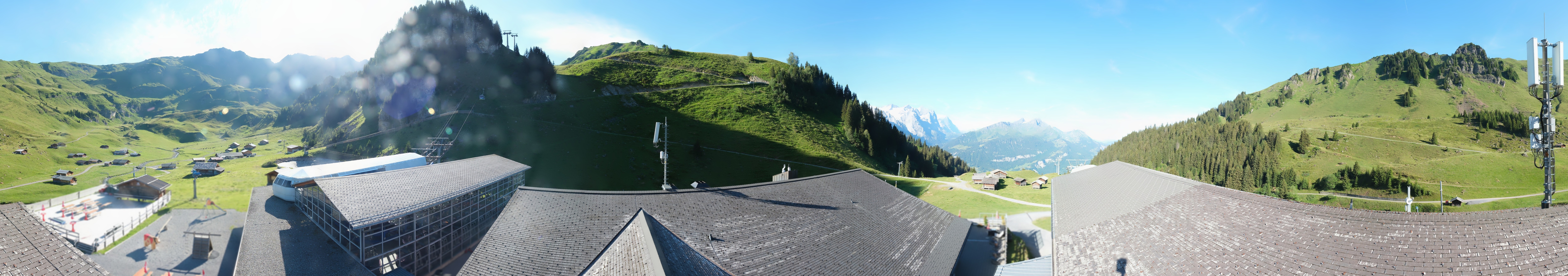 Archived image Webcam Maegisalp Meiringen Hasliberg Roundshot