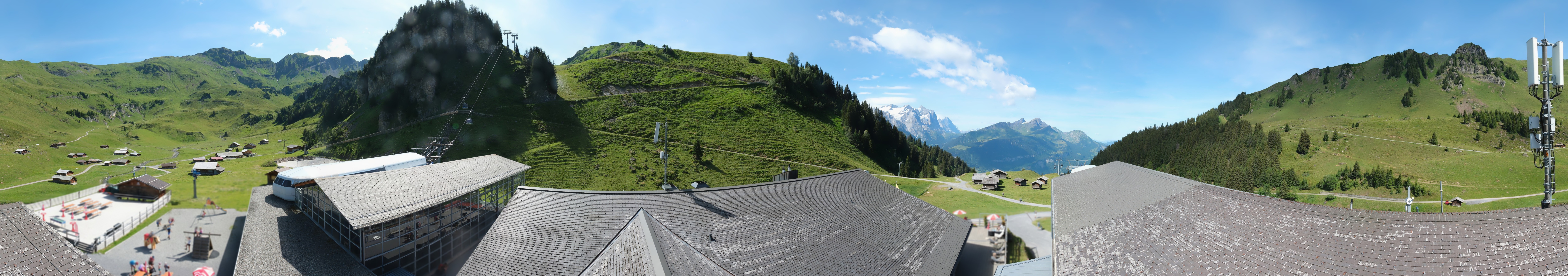 Archived image Webcam Maegisalp Meiringen Hasliberg Roundshot