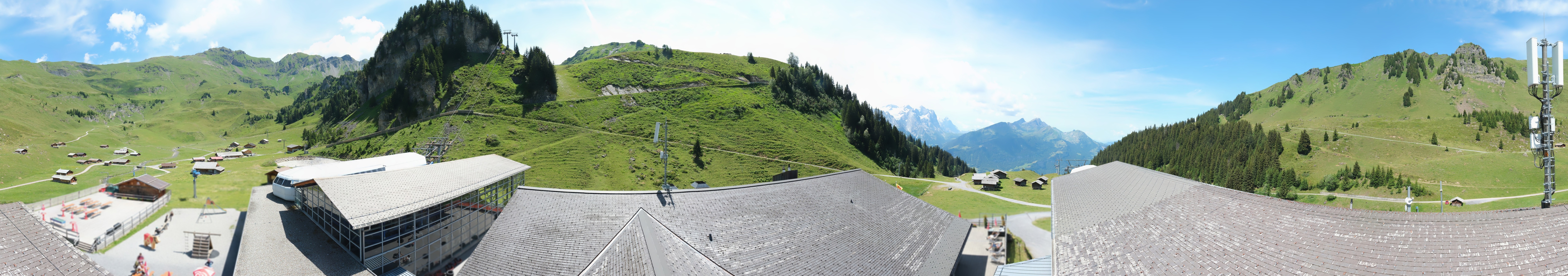 Archived image Webcam Maegisalp Meiringen Hasliberg Roundshot