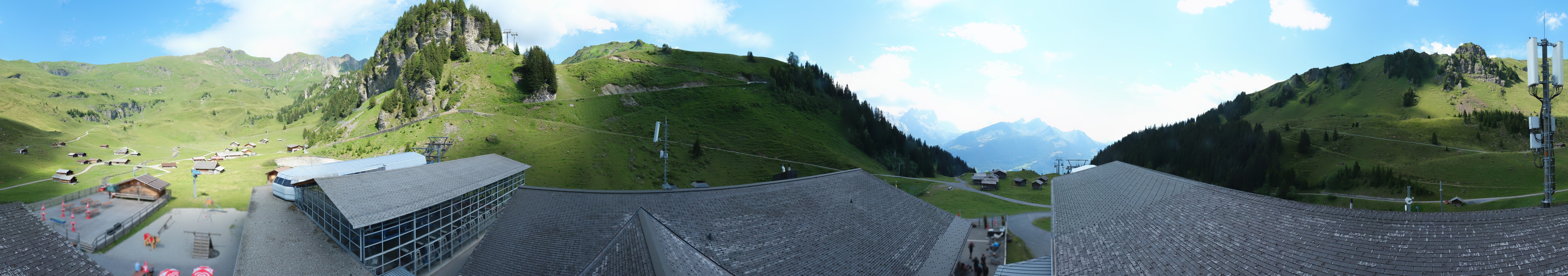 Archived image Webcam Maegisalp Meiringen Hasliberg Roundshot