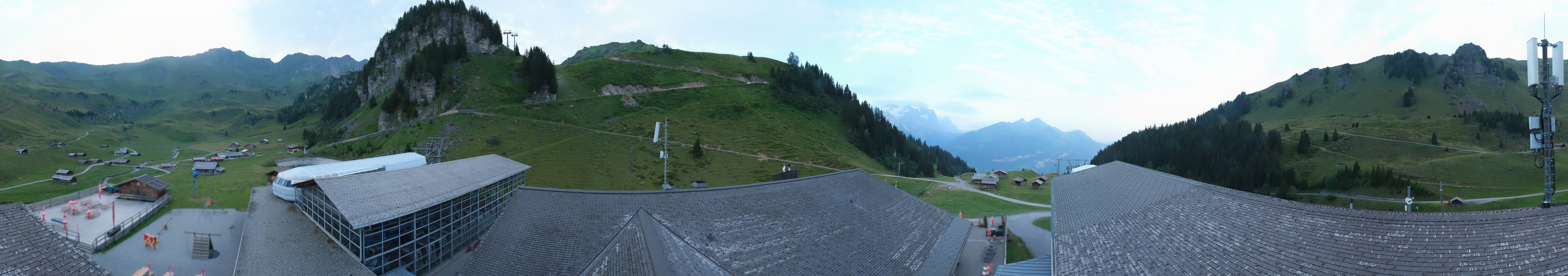 Archived image Webcam Maegisalp Meiringen Hasliberg Roundshot