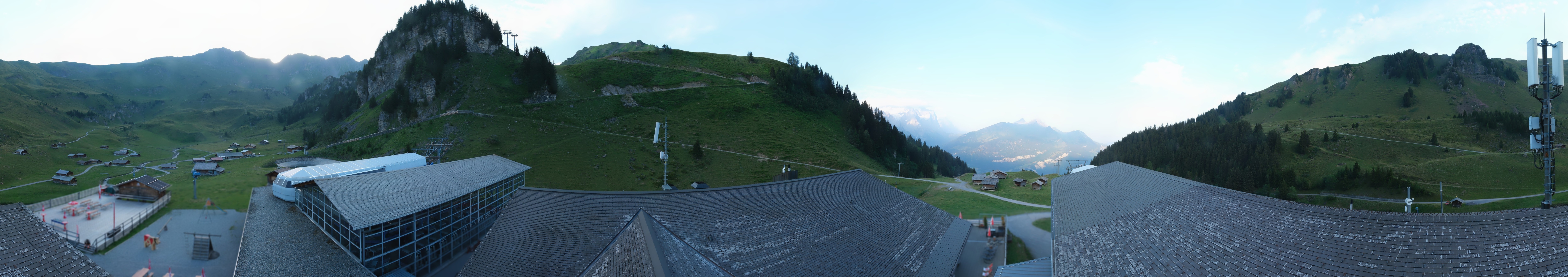 Archived image Webcam Maegisalp Meiringen Hasliberg Roundshot