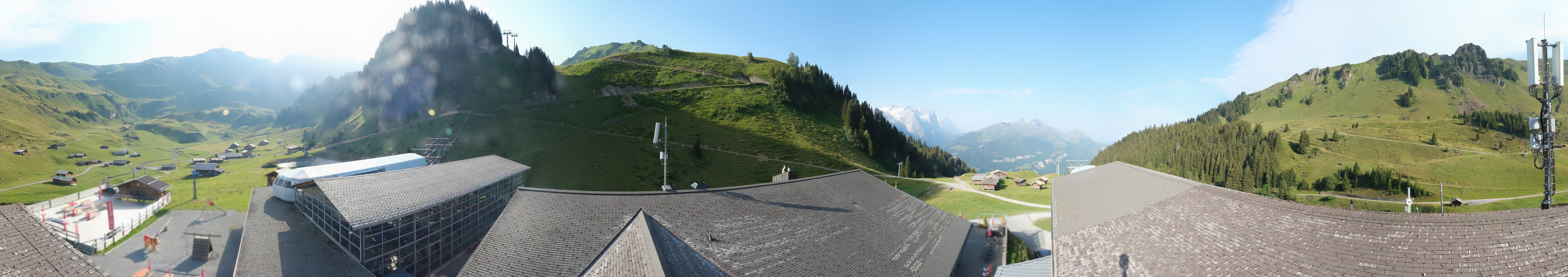 Archived image Webcam Maegisalp Meiringen Hasliberg Roundshot