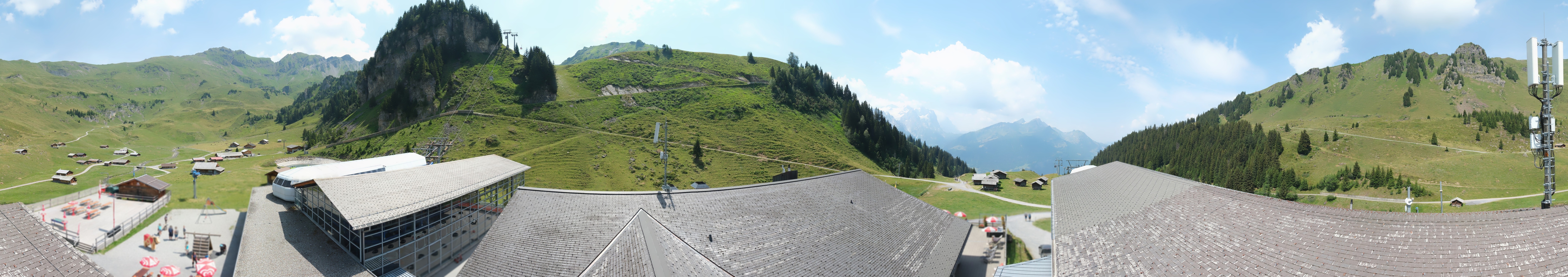Archived image Webcam Maegisalp Meiringen Hasliberg Roundshot