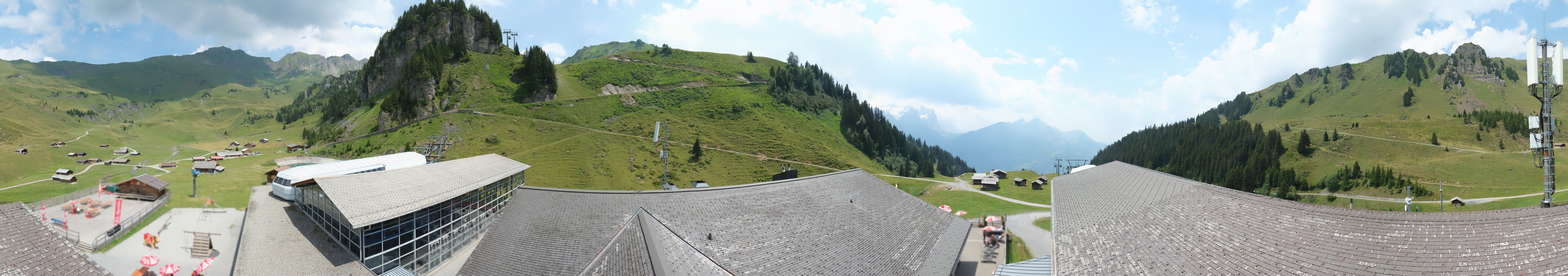 Archived image Webcam Maegisalp Meiringen Hasliberg Roundshot
