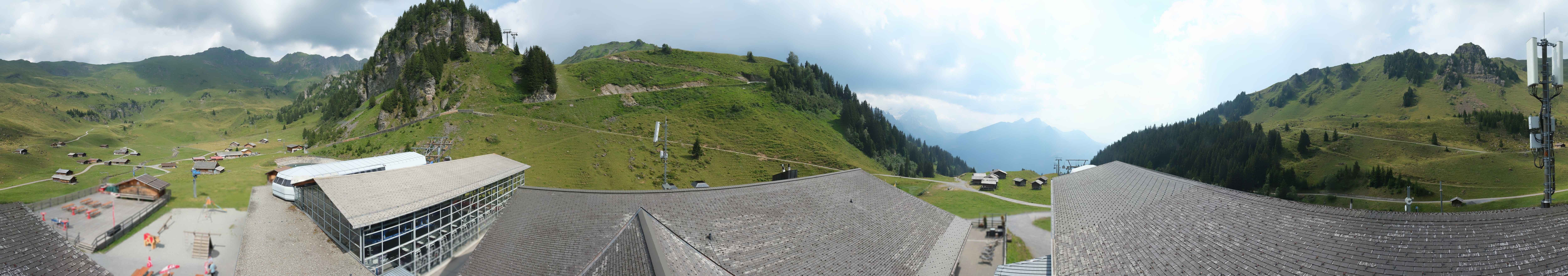 Archived image Webcam Maegisalp Meiringen Hasliberg Roundshot