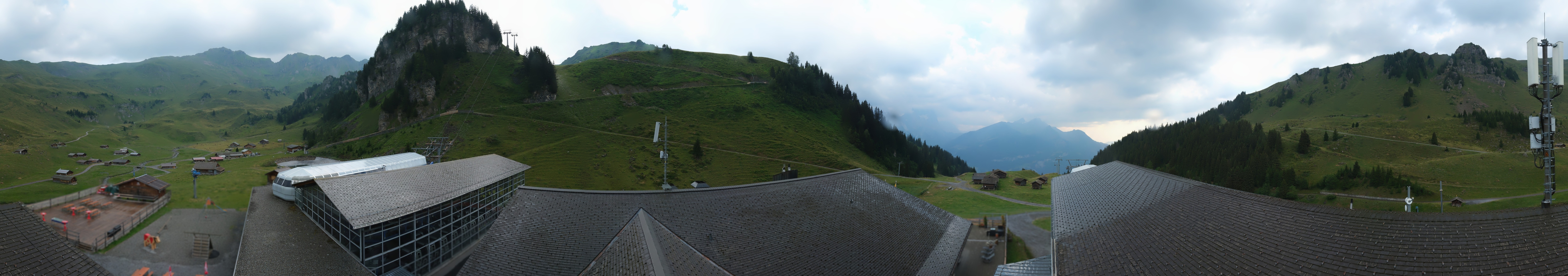 Archived image Webcam Maegisalp Meiringen Hasliberg Roundshot