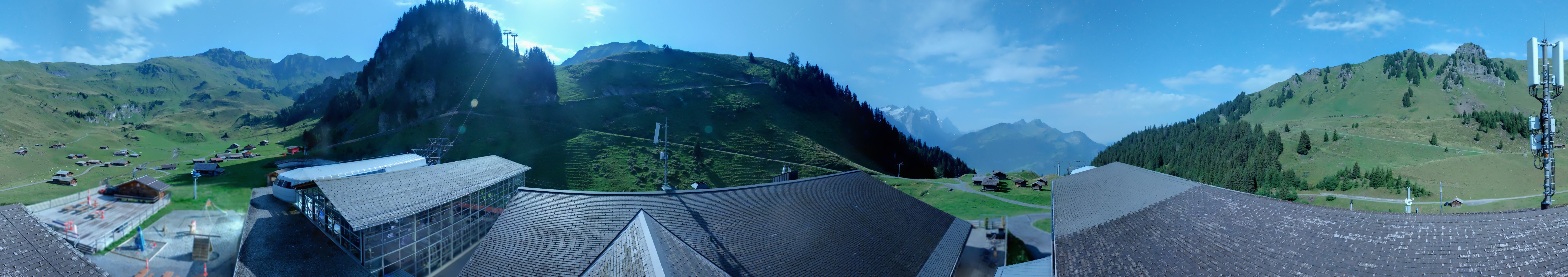 Archived image Webcam Maegisalp Meiringen Hasliberg Roundshot