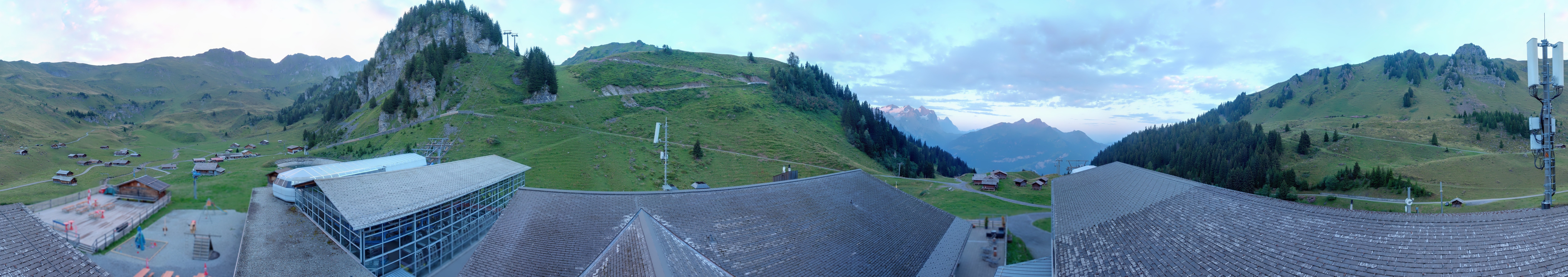 Archived image Webcam Maegisalp Meiringen Hasliberg Roundshot