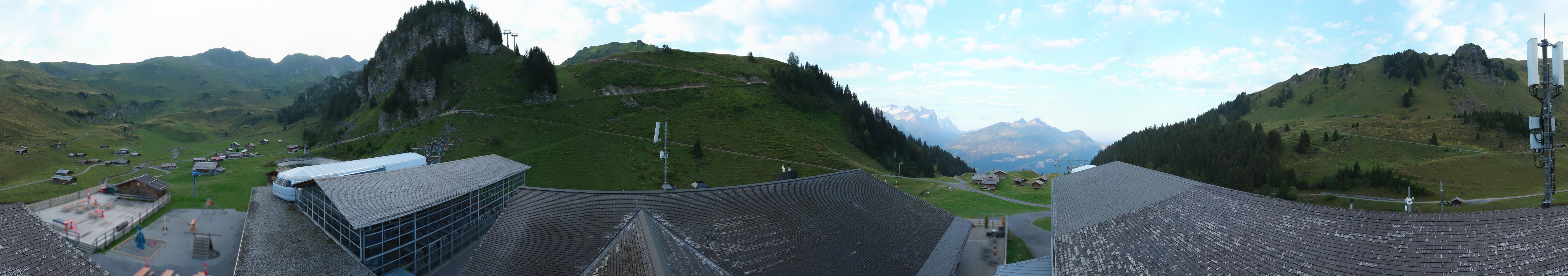 Archived image Webcam Maegisalp Meiringen Hasliberg Roundshot