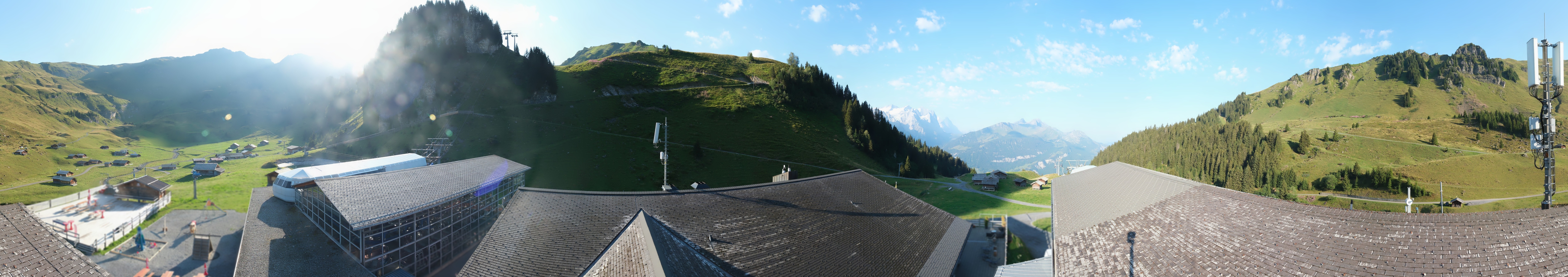 Archived image Webcam Maegisalp Meiringen Hasliberg Roundshot