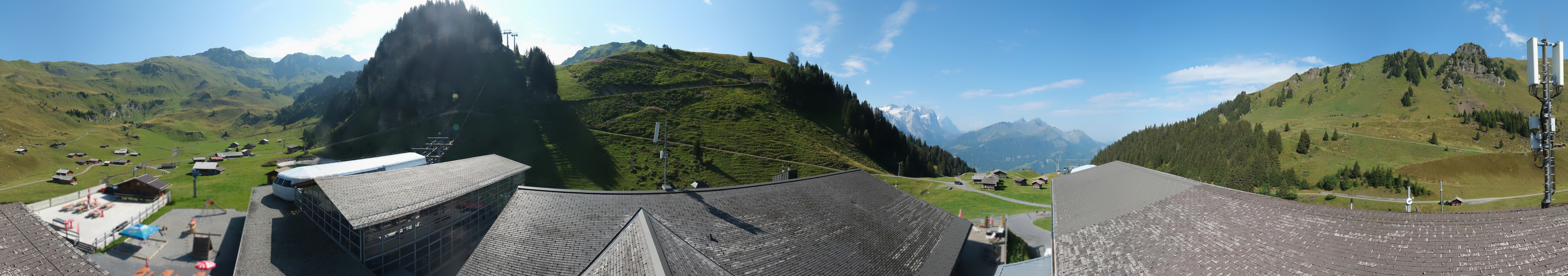 Archived image Webcam Maegisalp Meiringen Hasliberg Roundshot