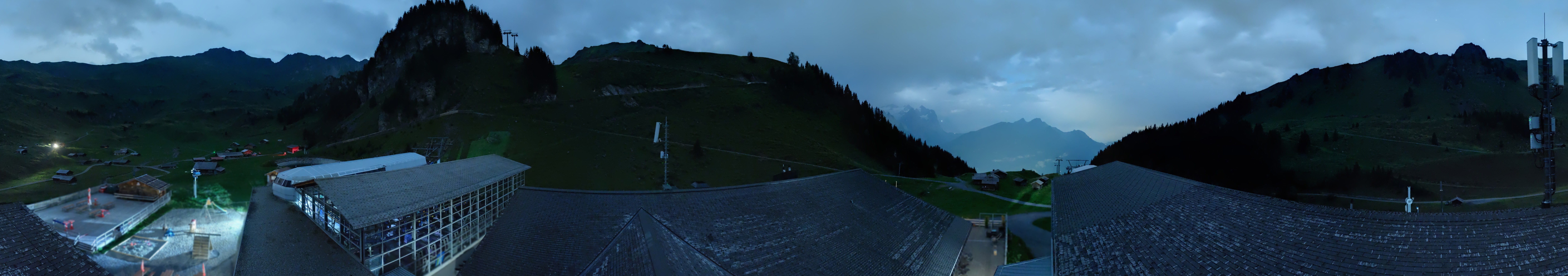 Archived image Webcam Maegisalp Meiringen Hasliberg Roundshot