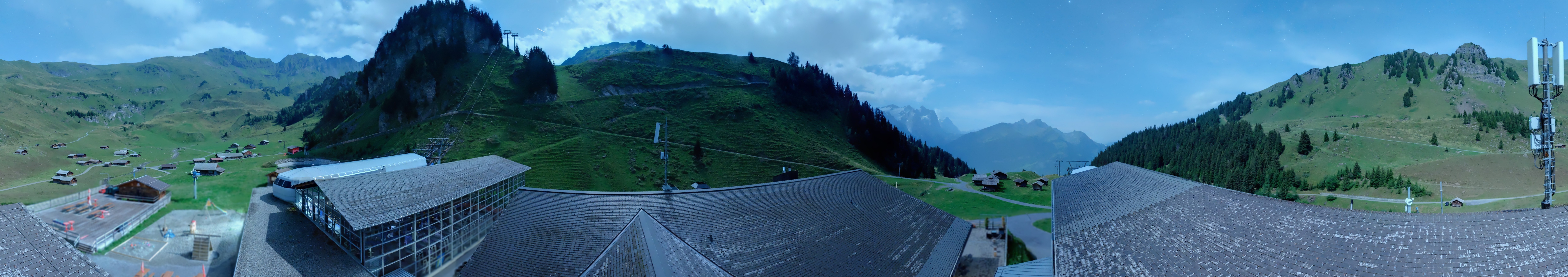 Archived image Webcam Maegisalp Meiringen Hasliberg Roundshot