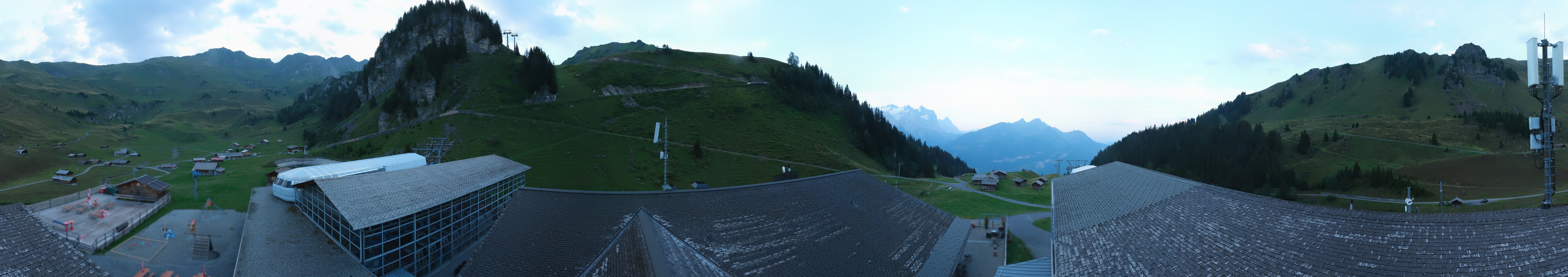 Archived image Webcam Maegisalp Meiringen Hasliberg Roundshot