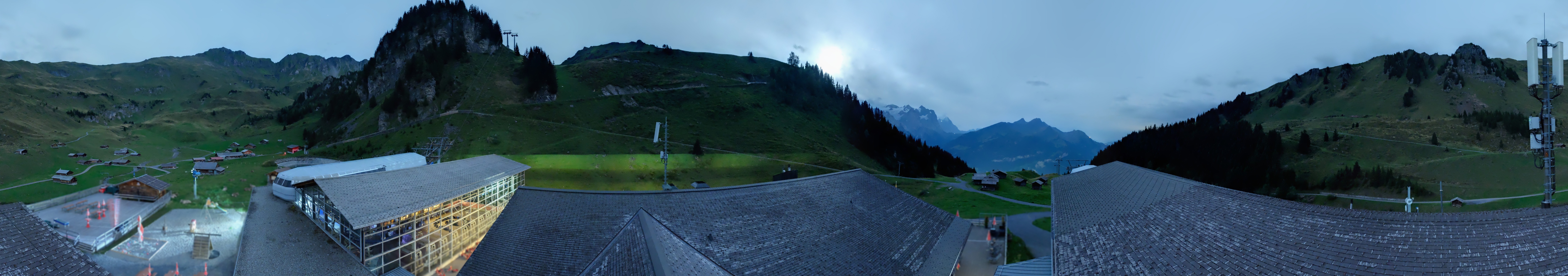 Archived image Webcam Maegisalp Meiringen Hasliberg Roundshot