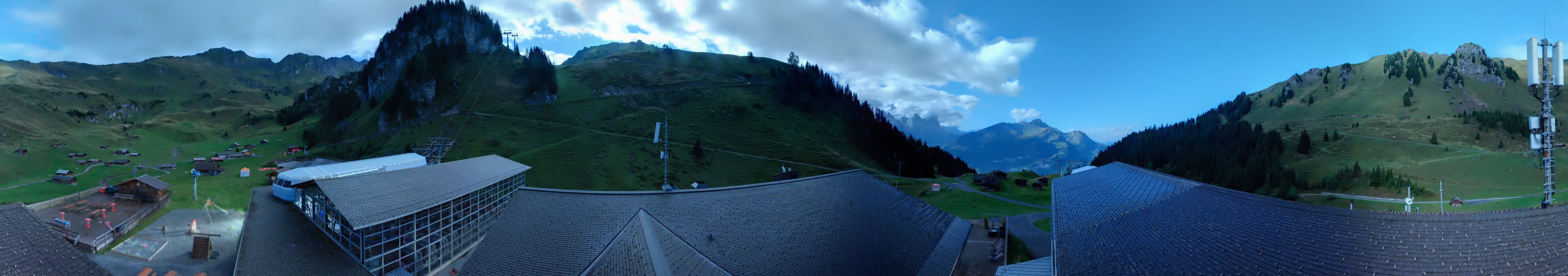 Archived image Webcam Maegisalp Meiringen Hasliberg Roundshot