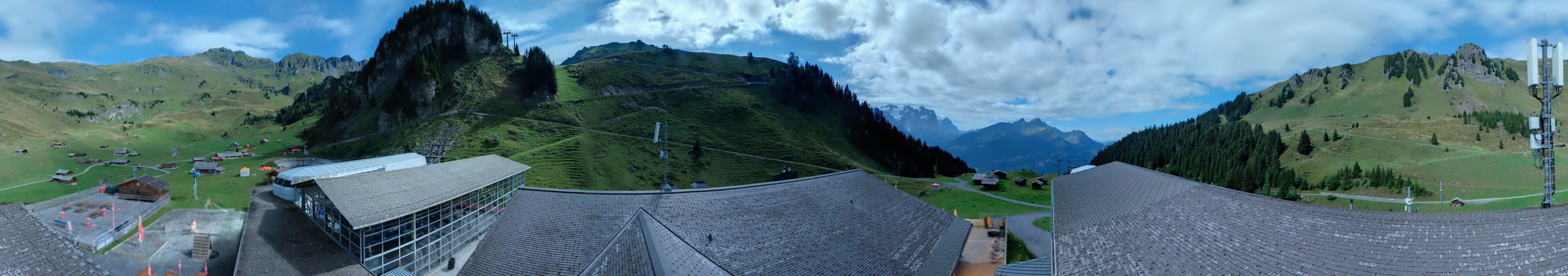 Archived image Webcam Maegisalp Meiringen Hasliberg Roundshot