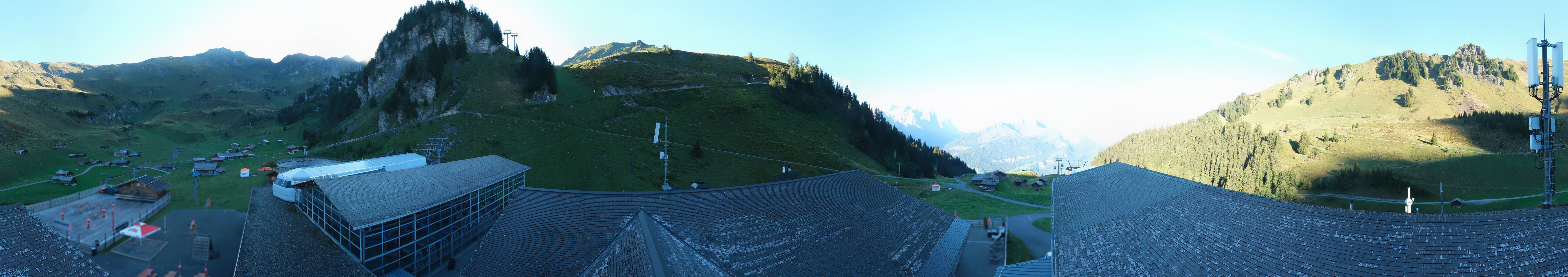 Archived image Webcam Maegisalp Meiringen Hasliberg Roundshot