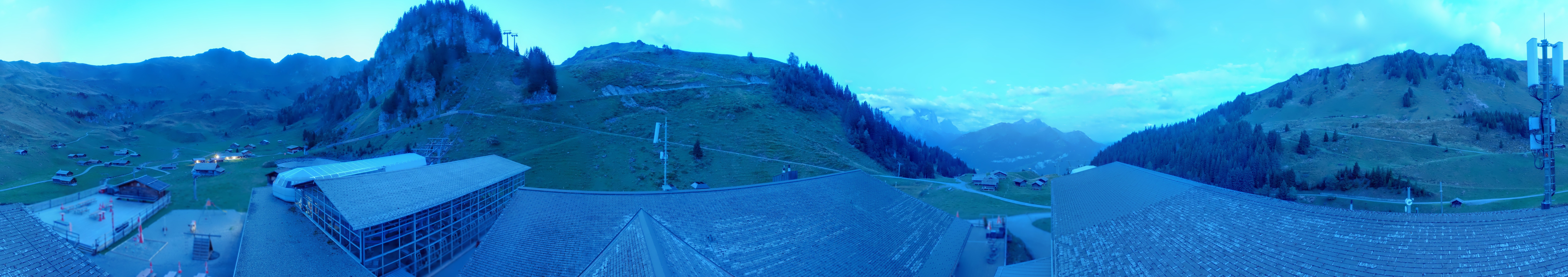 Archived image Webcam Maegisalp Meiringen Hasliberg Roundshot