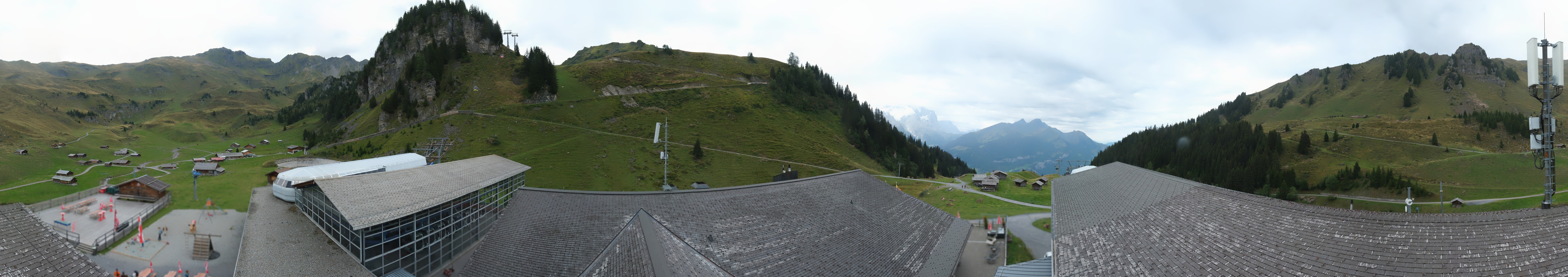 Archived image Webcam Maegisalp Meiringen Hasliberg Roundshot