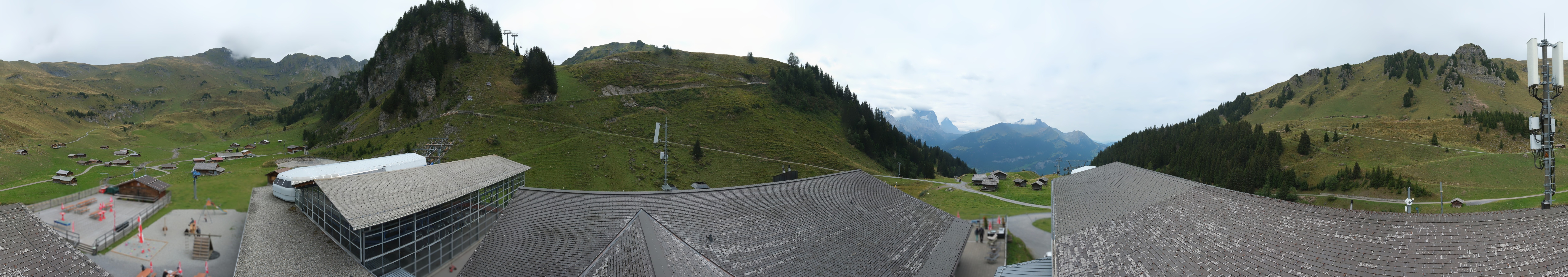 Archived image Webcam Maegisalp Meiringen Hasliberg Roundshot