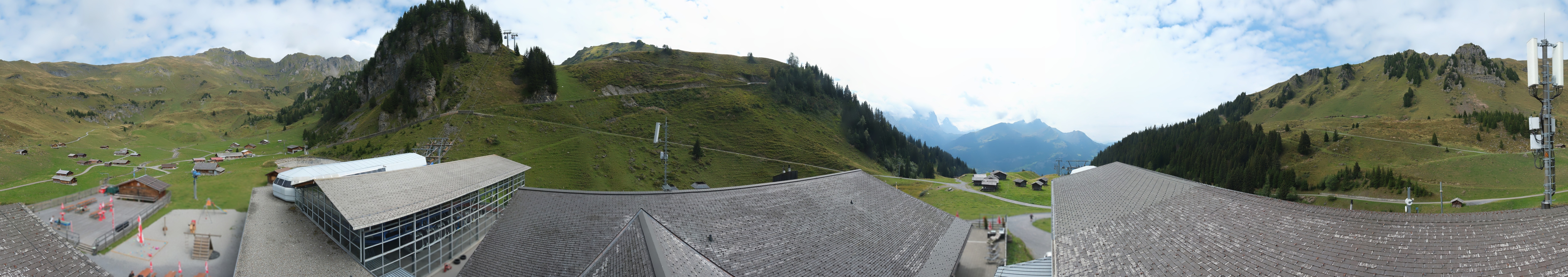 Archived image Webcam Maegisalp Meiringen Hasliberg Roundshot