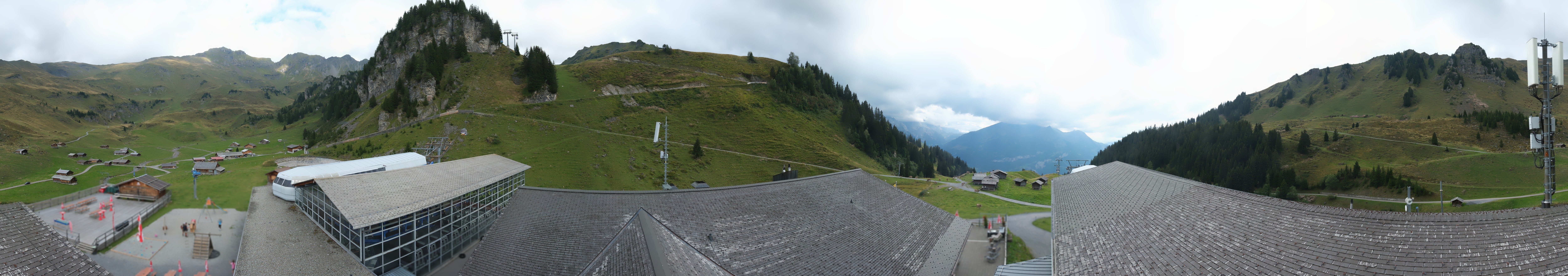 Archived image Webcam Maegisalp Meiringen Hasliberg Roundshot