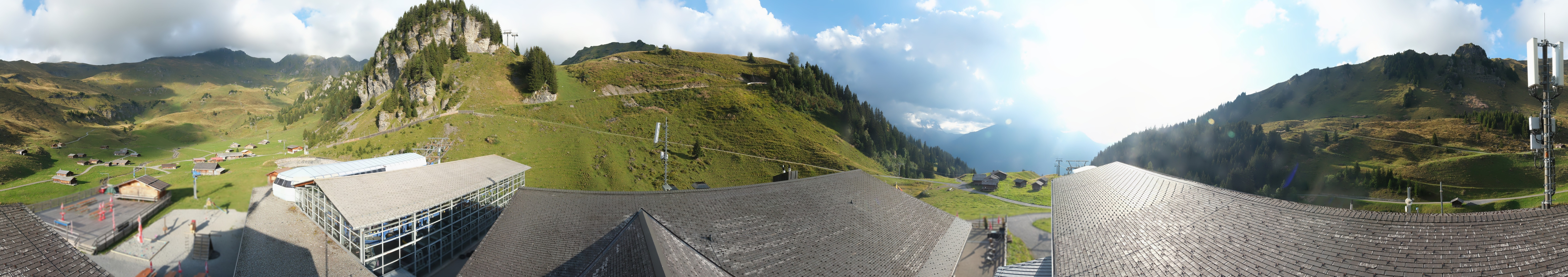 Archived image Webcam Maegisalp Meiringen Hasliberg Roundshot