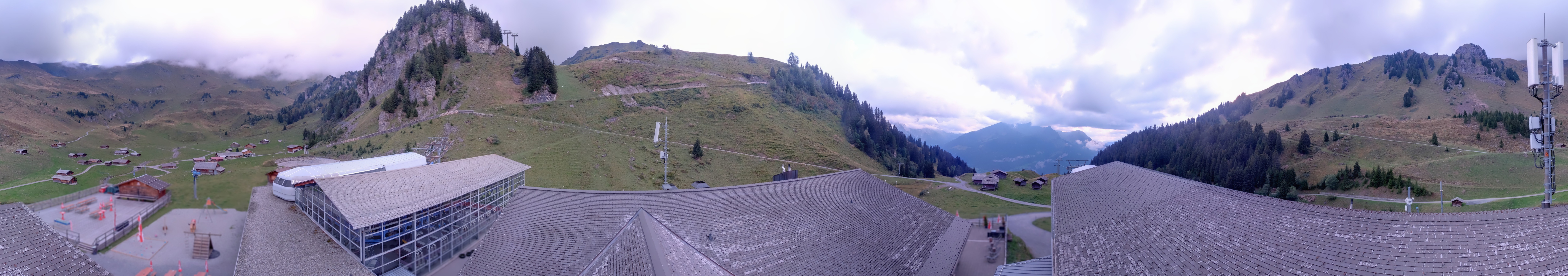 Archived image Webcam Maegisalp Meiringen Hasliberg Roundshot