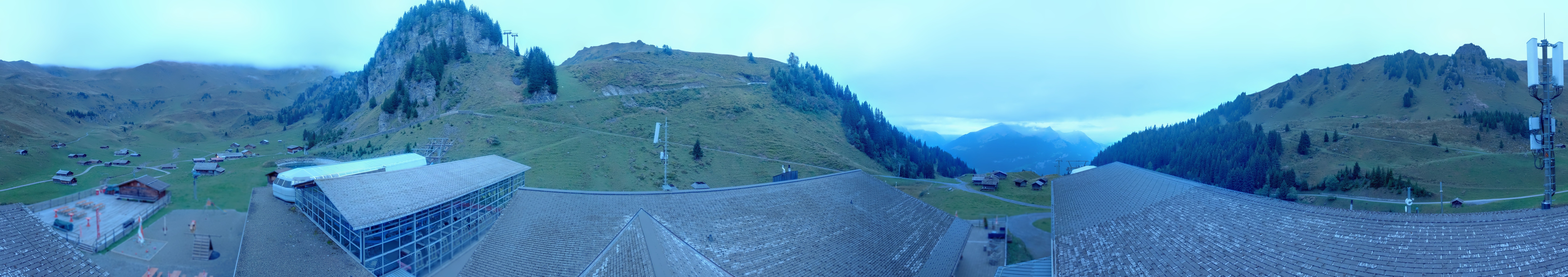 Archived image Webcam Maegisalp Meiringen Hasliberg Roundshot