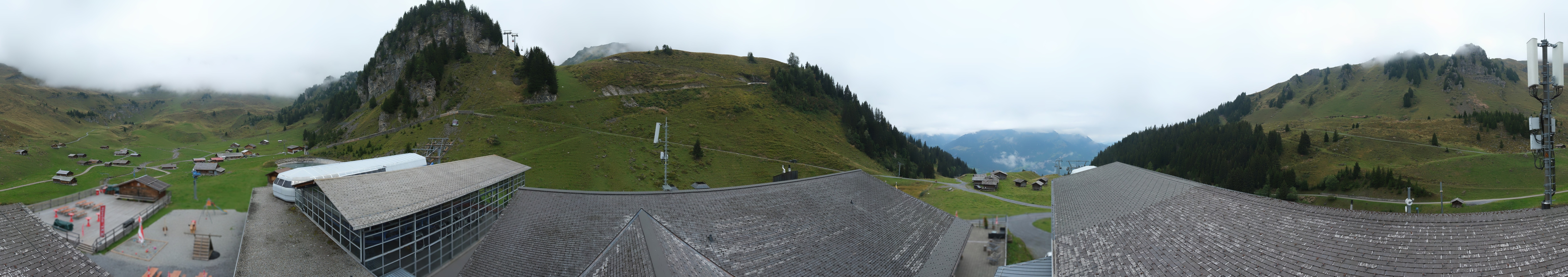 Archived image Webcam Maegisalp Meiringen Hasliberg Roundshot