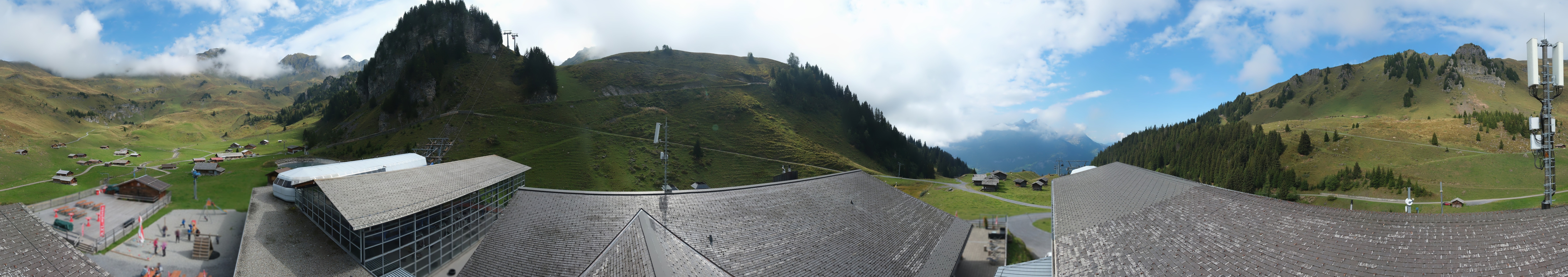 Archived image Webcam Maegisalp Meiringen Hasliberg Roundshot